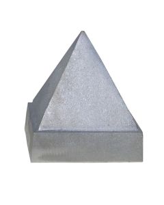 Tapa Piramide Aluminio 60x60 Mm