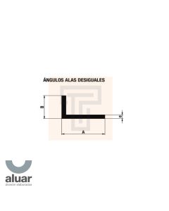 Angulo Desigual 62x30x2